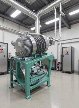 JZJX300-7真空机组ZJP300罗茨旋片式真空泵机组2x30A真空抽气设备