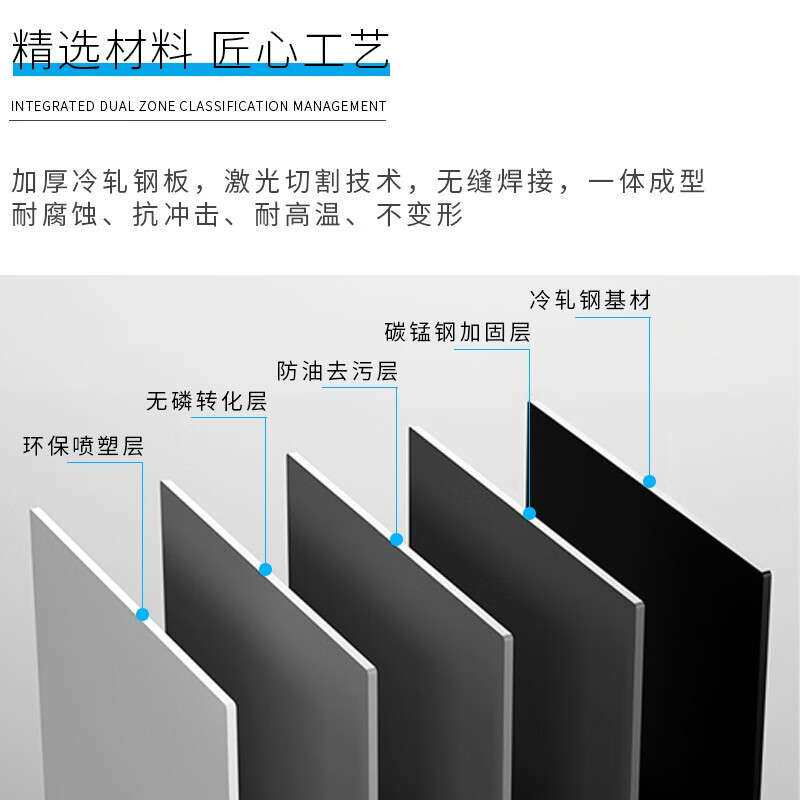 呈本 CB-G5保密文件柜 M103国保密码锁 分双节资料柜钢制带锁储物
