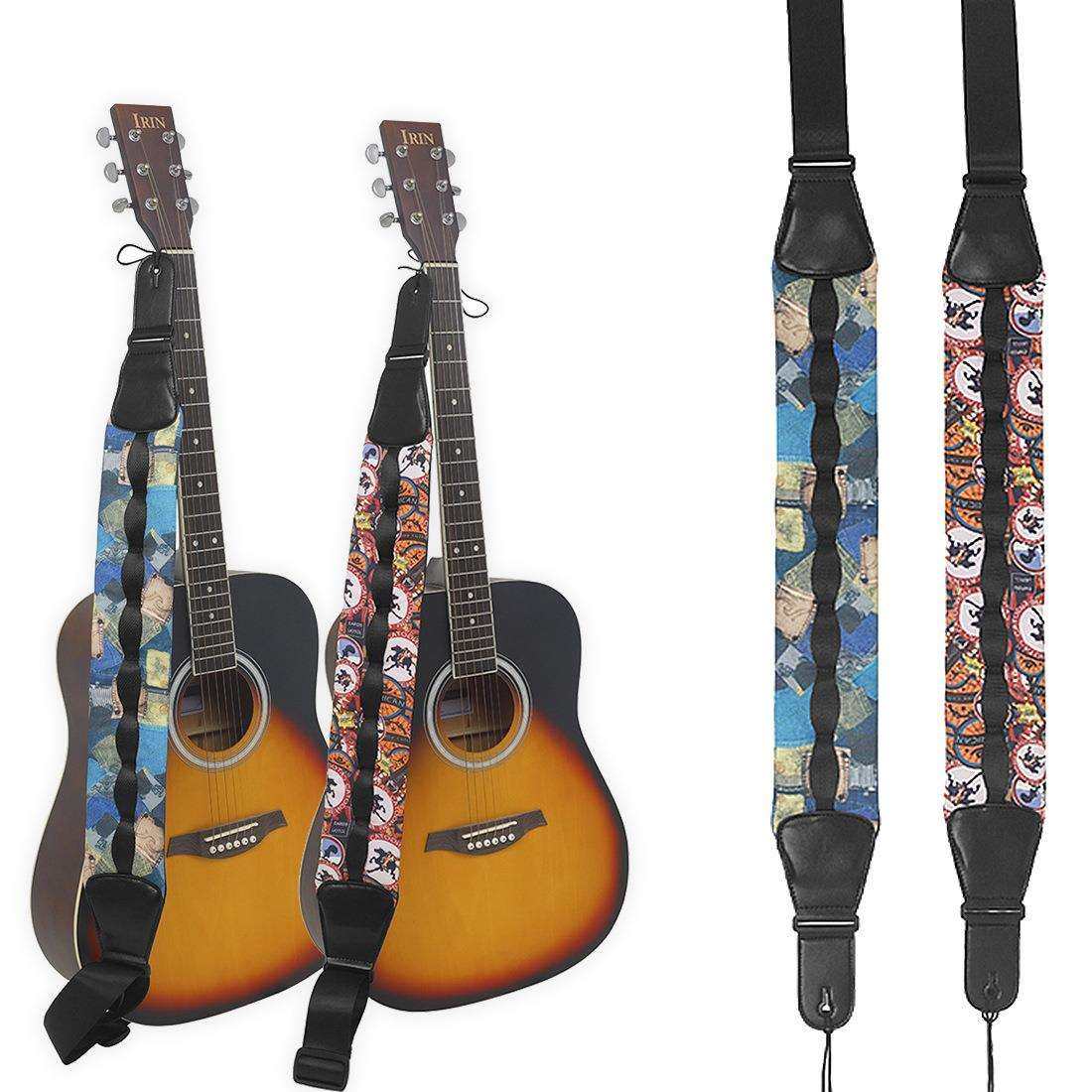 吉他背带加厚加宽民谣木吉他肩带电吉他贝斯背带棉质减压斜跨配件