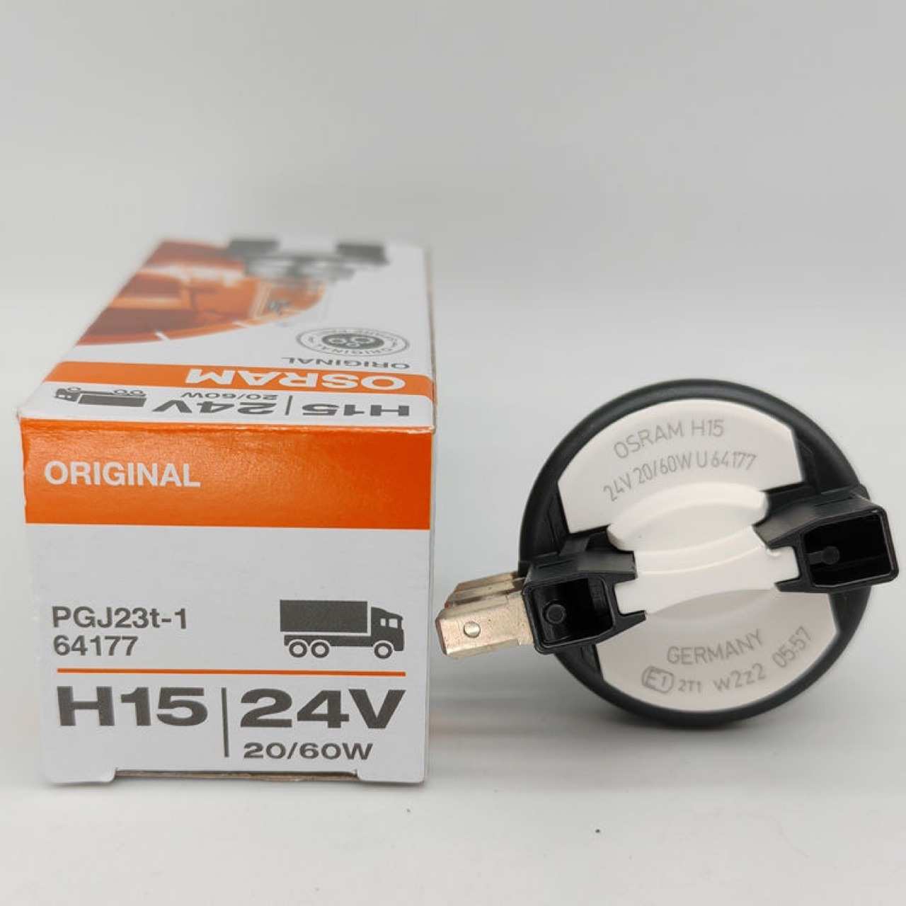 OSRAM欧司朗H15 24V 20/60W货车64177 E1 ORIGINAL汽车原厂灯