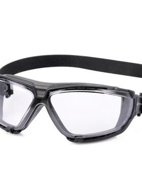 代尔塔 101139 防雾防风沙防刮擦舒适弹性箍带防护眼镜