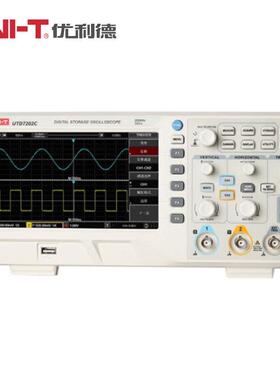 优利德（UNI-T） UTD7202C数字示波器双通道200M 64kpts存储深度