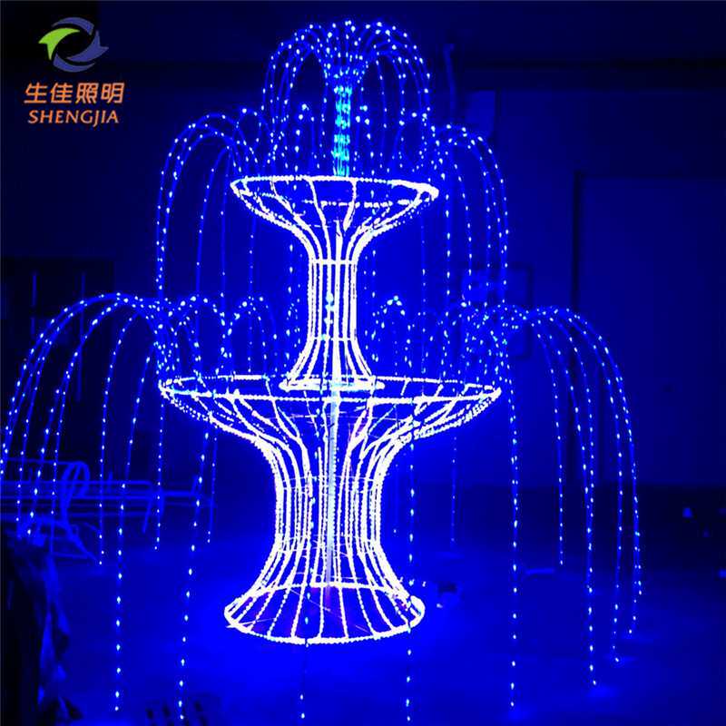 LED造型灯梦幻喷泉造型灯圣诞节日装饰户外工程亮化景观灯草坪灯