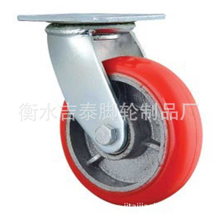 厂家制造.聚氨脂万向脚轮.超重型万向脚轮.小推车脚轮.物流车脚轮