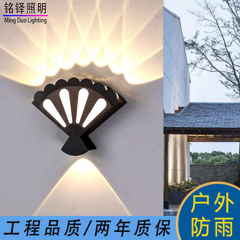 户外防水led壁灯门头灯阳台庭院外墙灯庭院室外壁灯亚马逊爆款