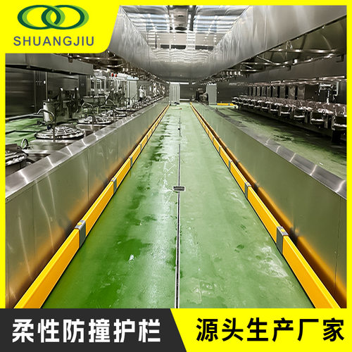 宁波绝缘防静电柔性防撞护栏电子车间精密设备防撞击缓冲隔离护栏