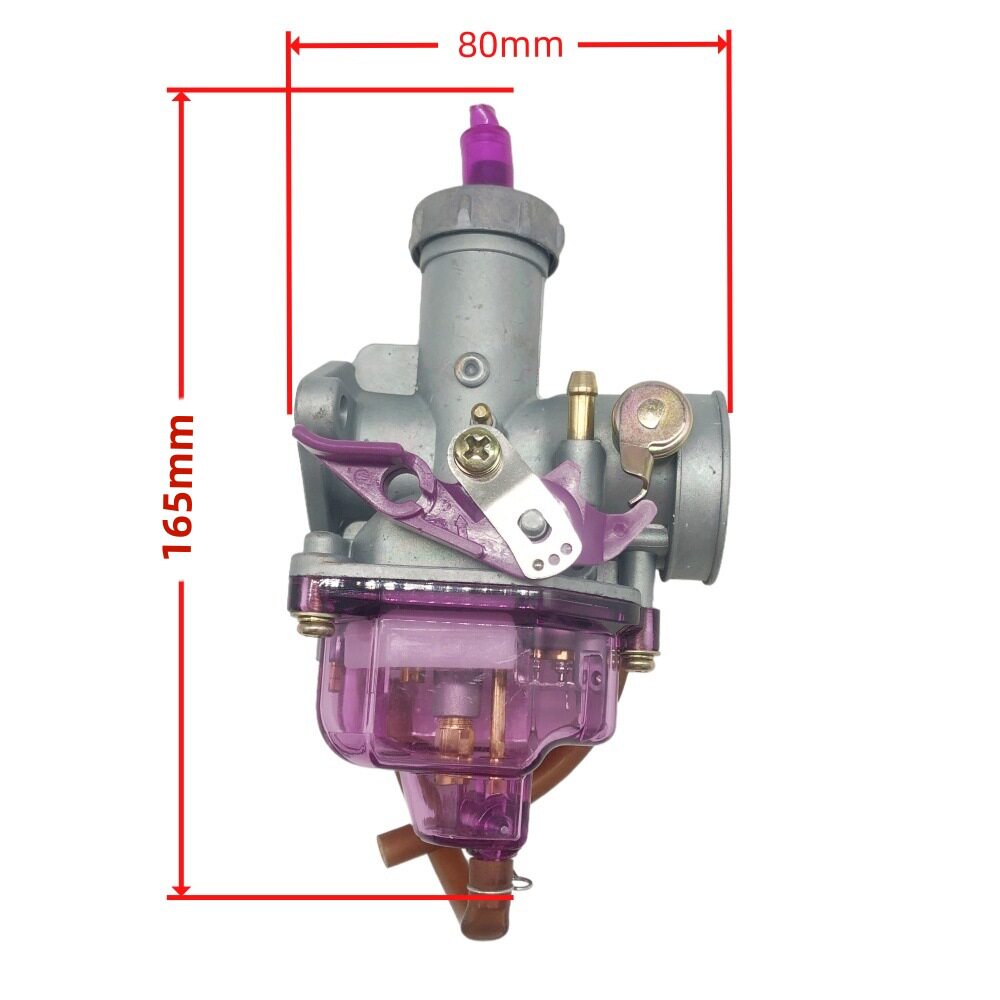 适用于 PZ27 27mm紫色手动/自动阻风门化油器 404-070