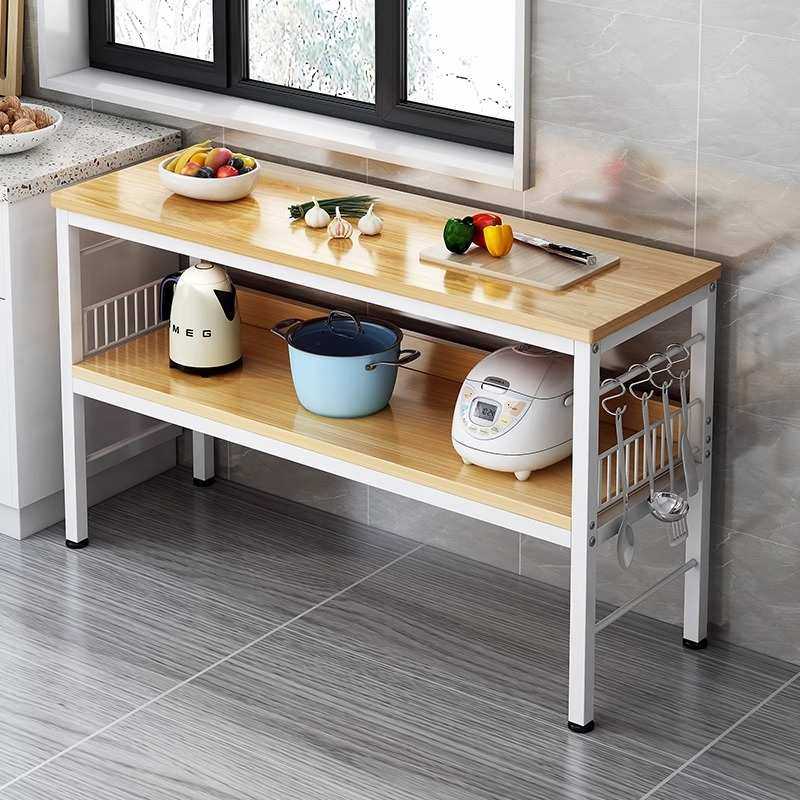 厨房置物架落地多层切菜桌微波炉收纳架子家用多功能小桌子工作台,模玩/动漫/周边/娃圈三坑/桌游,模型制作工具/辅料耗材,淘宝优惠券,粉丝福利购,淘宝优惠卷