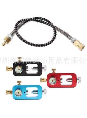 黑色蓝色红色潜水水肺转接带夜光表高压软管scuba diving转接头