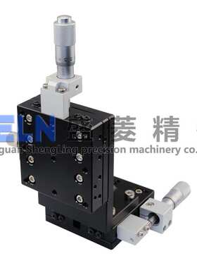 供应 XZ轴 微调架 LEV40-L-C2精密微分头可调滑台 手动位移平台