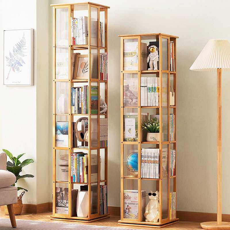 9W旋转书架360度窄书柜家用学生多层简易落地置物架儿童收纳绘本,3C数码配件,摄像机配件,淘宝优惠券,粉丝福利购,淘宝优惠卷