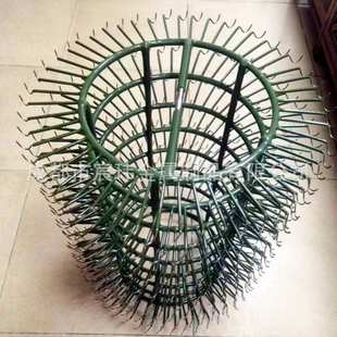 清洗母篮圆笼挂具母篮不锈钢框架夹具喷涂挂具电镀五金件圆笼包胶