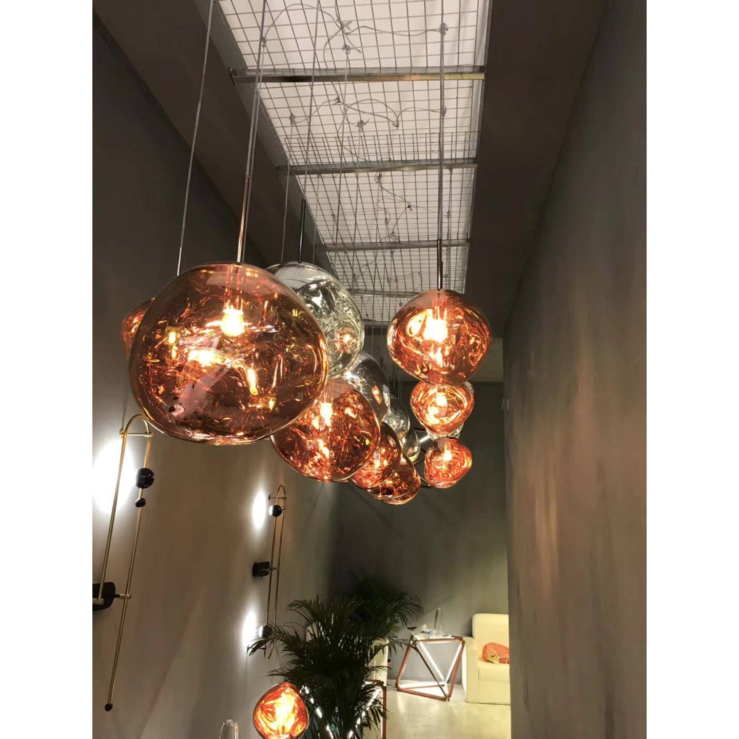 后现代TOM DIXON 熔岩吊灯北欧餐厅不规则设计师异形创意个性吊灯