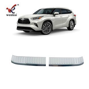 适用于22款丰田汉兰达改装内置后护板 陆放专用后备箱不锈钢护板