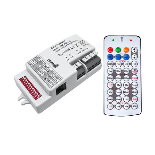 HNS205DL-C DALI-2 D4i 遥控 拨码 DALI Bus设置 微波感应器