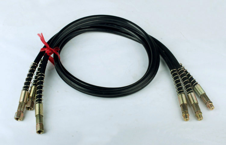 液压工具高压油管软管橡胶管含M10*1.5接头内外螺纹70MPA液压油管