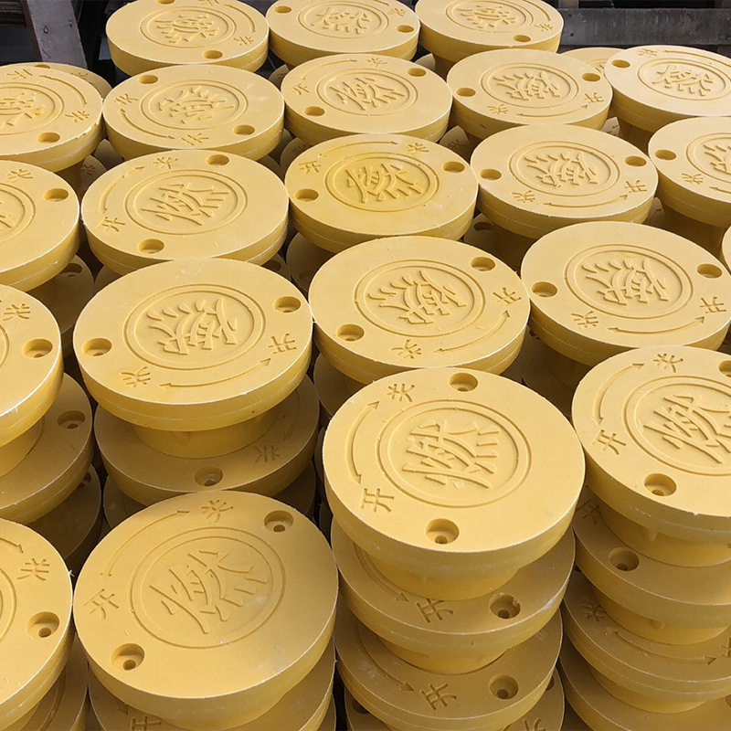 玻璃钢复合材料警示砖玻璃钢警示地砖地面走向标识砖标志砖