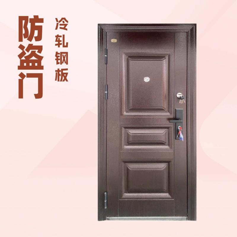 仿铜雕刻防盗入户门 别墅工程 家用进户门
