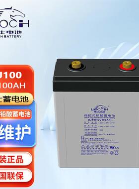 理士蓄电池DJ100 2V100AH铅酸免维护风能电能太阳能直流屏UPS船舶