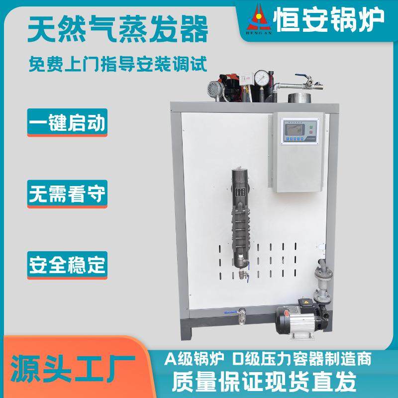 100公斤燃气蒸汽发生器容积29升压力0.7Mpa蒸汽温度172℃现货供应
