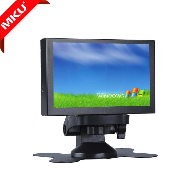 MKU高清5寸显示器迷你高清HDMI小显示屏VGA/BNC/AV显示器监视器