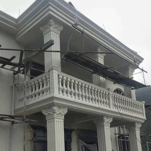 罗墅欧式花栏现浇花瓶柱别马柱模具水泥护栏阳台罗马兰围栏杆模具