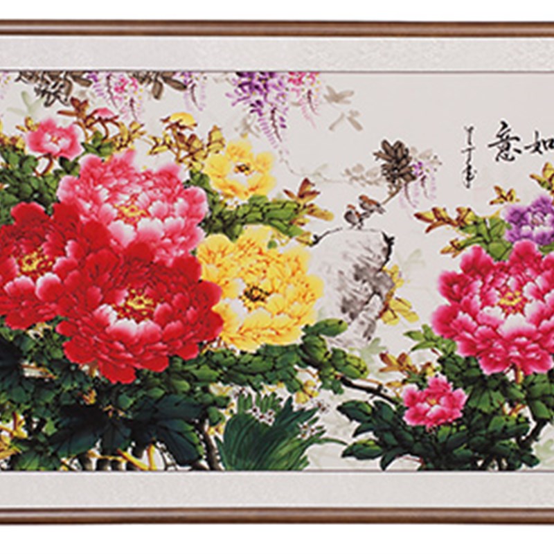 实木画框/国画框/画框订做/圆角画框/桐木装裱框170*80