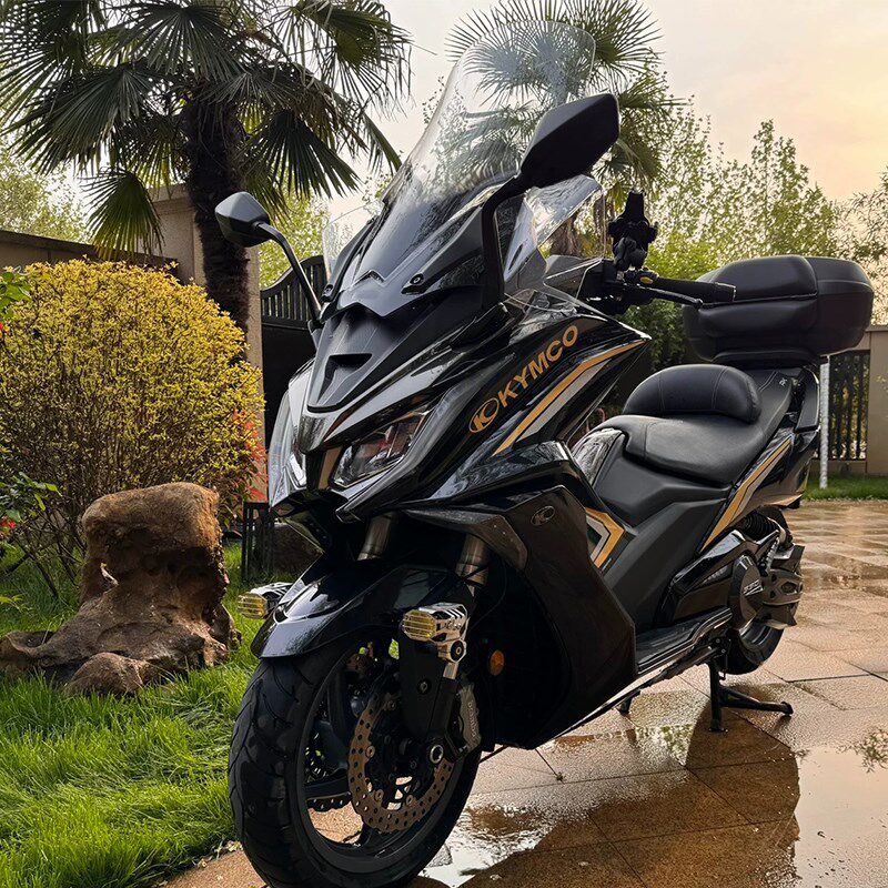 用适光阳前K550风挡改装挡风配件A挡加高加宽护手风挡挡雨板护胸