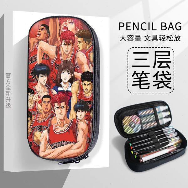 灌篮高手笔盒文具盒流川枫男孩款文具袋多功能女孩三井寿笔袋儿童,文具电教/文化用品/商务用品,笔袋,淘宝优惠券,粉丝福利购,淘宝优惠卷