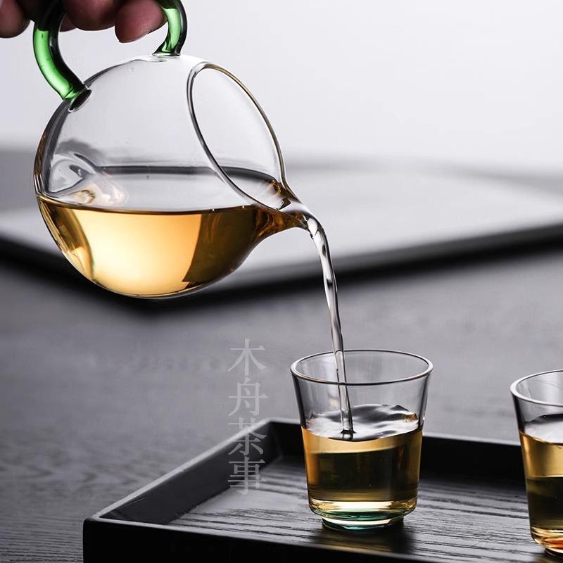 禾器公道杯晶彩炫彩畅然茶海耐热高硼硅玻璃公杯家用端和器分茶