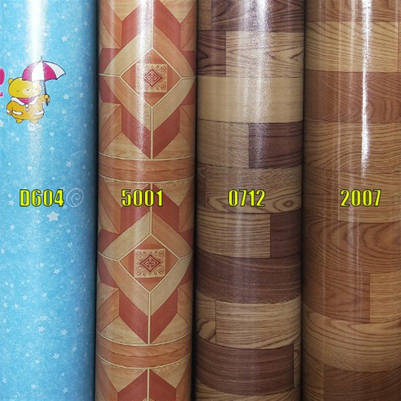 无气味PVC塑料地板革网格加厚防水耐磨家用卷材磨砂面防滑地板胶
