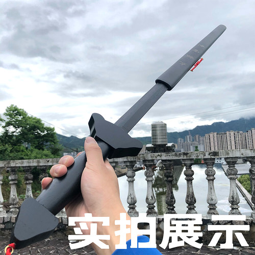 包邮木质太极剑武术表演剑晨练铁木宝剑成人用剑木剑