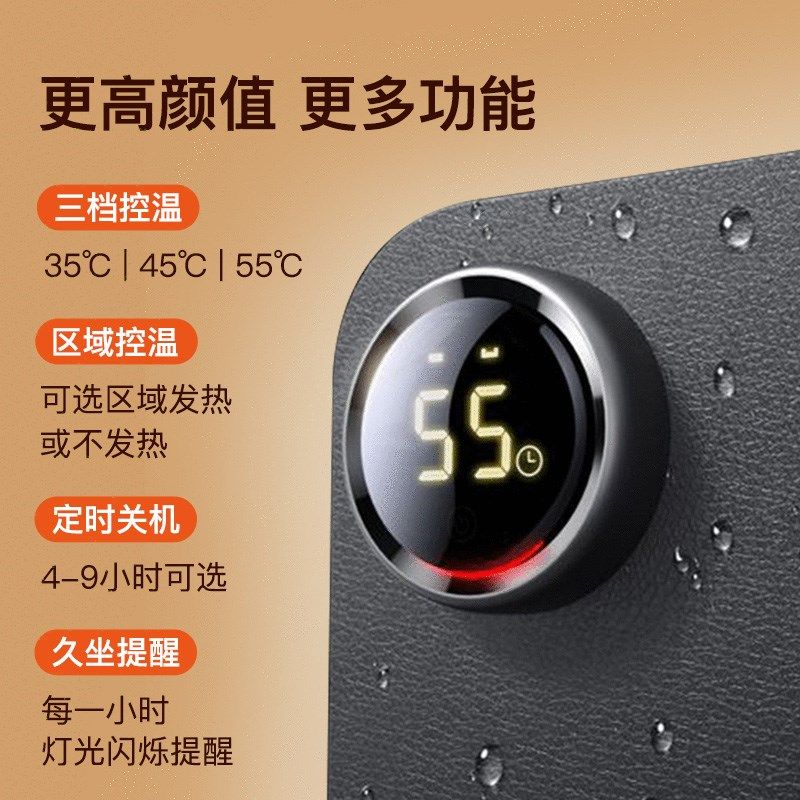 昕科加热鼠标垫超大发热暖桌垫办公室电脑桌面加热垫暖手电热桌垫