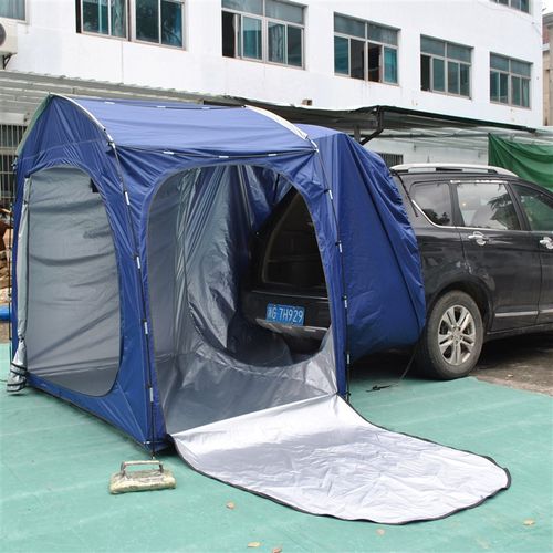 防雨全车型车尾帐篷,轿车帐篷车后帐篷,可独立使用车尾延伸帐篷