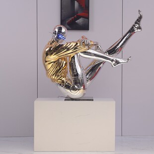 机械姬空山基摆件雕塑女神大型科技人物服装店发廊酒吧KTV装饰