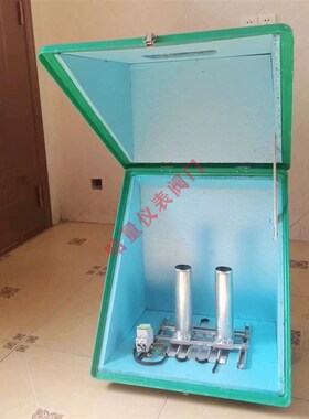 玻璃钢仪表保护保温箱绿色变送器保温G材质仪表保温箱支持定制