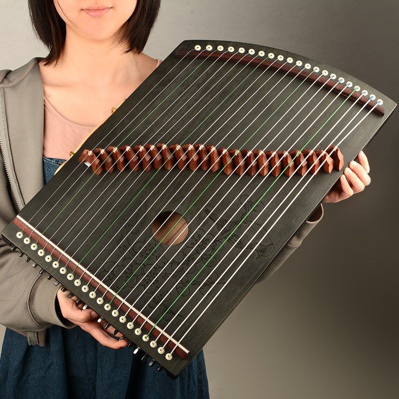 古筝练指器21弦专业指法练习神器初学者迷你乐器小型便携式古筝琴