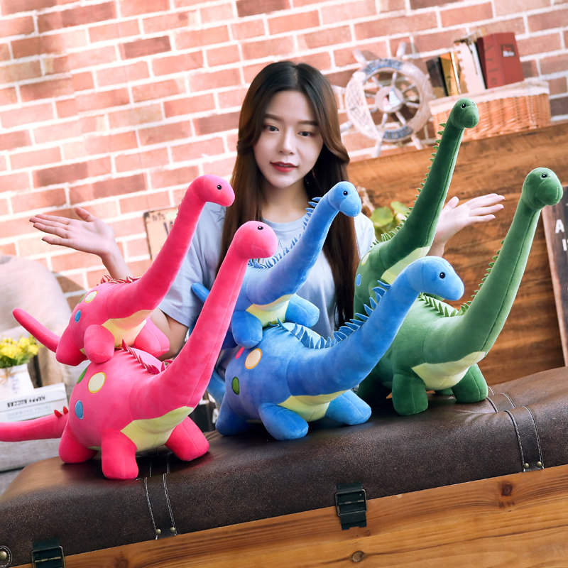 恐龙毛绒玩具梁龙布娃娃公仔睡觉抱枕动物玩偶男孩儿童圣诞节礼物