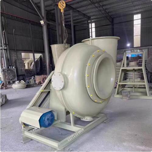 万通圆口HGF4-72C式玻璃钢离心风机防腐蚀耐酸性工业除尘实验专用