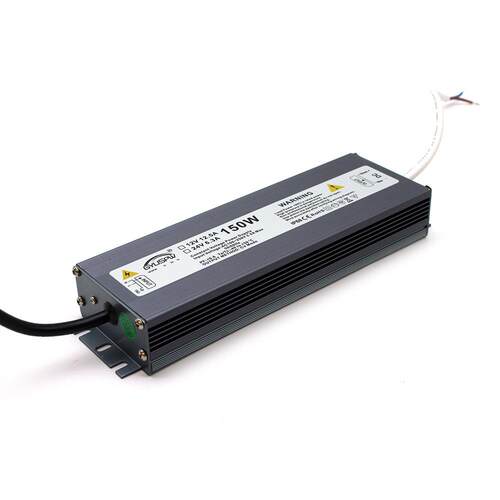 现货12V150W恒压防水开关电源 LED市政工程款户外直流电源