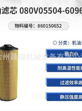 徐工吊车原厂860150652机油滤清器滤芯080V05504-6096/1用XCT25L5