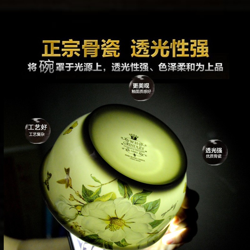 食品级陶瓷饭碗圆形带盖骨瓷保鲜碗微波炉饭盒保鲜盒硅胶密封
