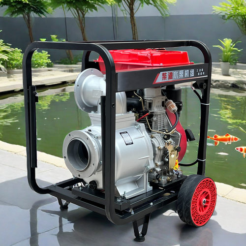 柴油机水泵汽油自吸泵 防汛抽水泄洪排涝电启动抽水泵