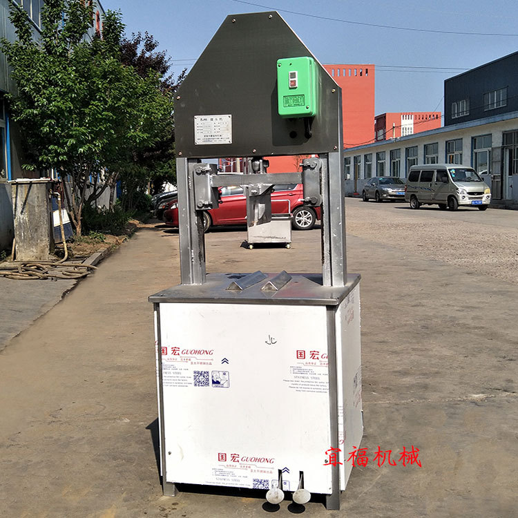 福建劈猪头机 脚踏式猪头劈头机 宜福取脑花劈半机价格 图片