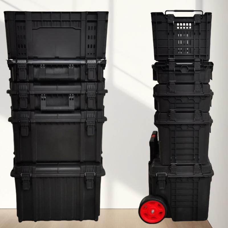 防尘防水组合式拉杆工具箱堆叠五层收纳箱大号带轮可移动工具箱车,模玩/动漫/周边/娃圈三坑/桌游,模型制作工具/辅料耗材,淘宝优惠券,粉丝福利购,淘宝优惠卷