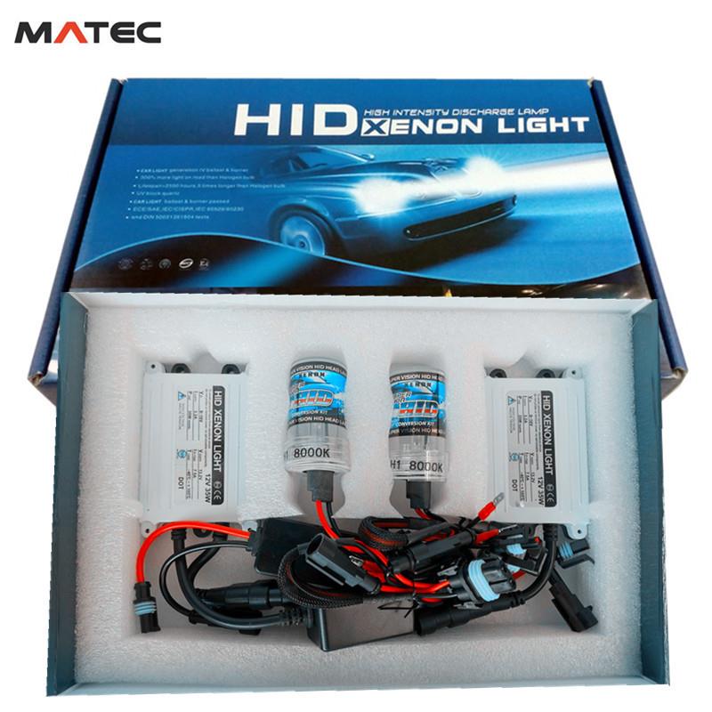 氙气灯HID套装交流汽车氙气大灯12V55w超薄H1H11H79006