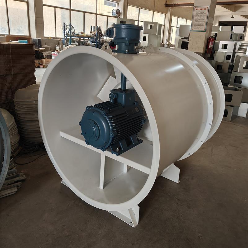 防爆混流风机B型加压型混流风机HL3-2A-8.5A22KW带消声段