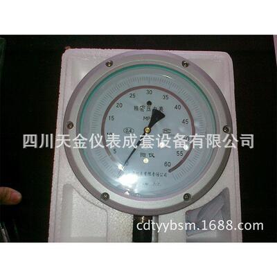耐震精密压力表阳泉精密耐震压力表YNB150径向高精度液压表60MPA