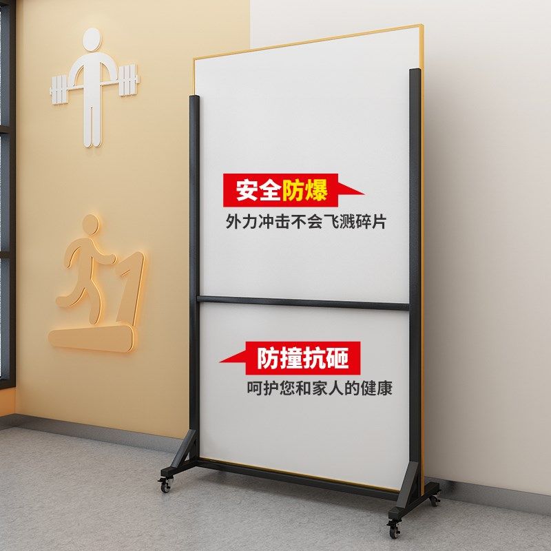 舞蹈镜子动舞蹈镜移家用跳舞可移动练舞镜健身镜大子全身镜穿衣镜