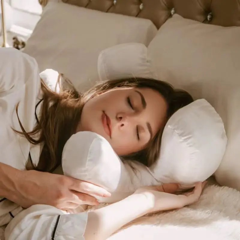 完美脸枕蝶形枕助睡眠枕头护腰枕护颈椎枕保健多功能充棉抱枕